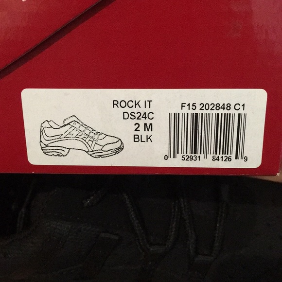 Dance Sneakers Capezio ROCK IT Black size 2 M NIB - Picture 5 of 5